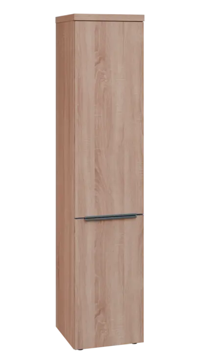 SIN 5 - 42D kancelářská skříň, 2-dveřová, pravá, 1820x400x400, dub bardolino